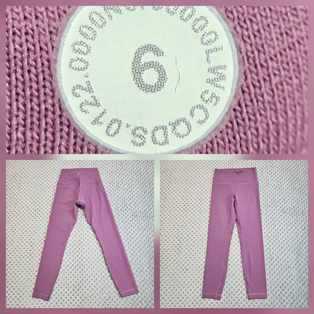 Lululemon Wunder Train High-Rise Tight Leggings‎ Size 6 In Jubilee  25" Womens